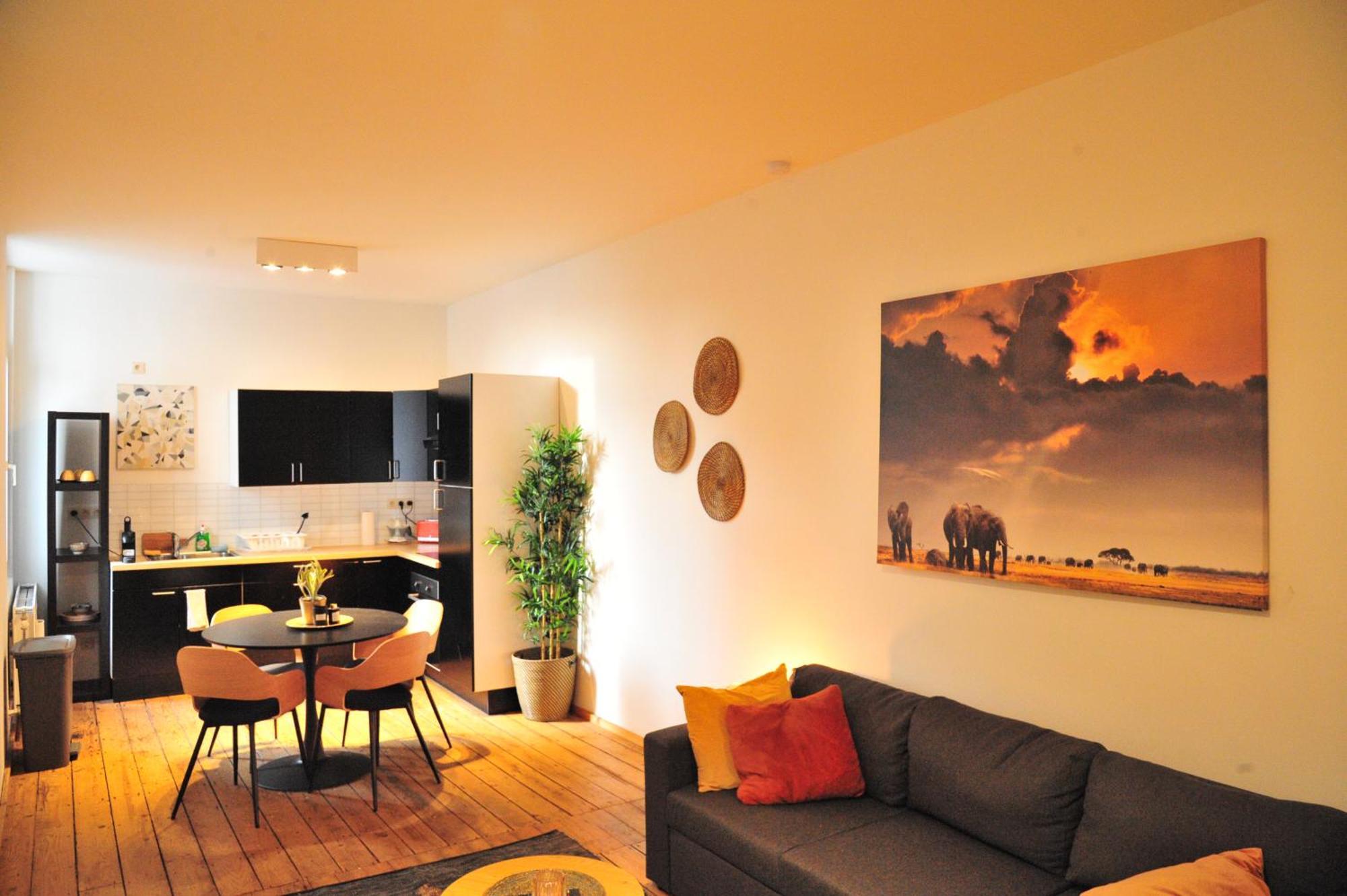 Boho Apartments - 2 Bedrooms Antverpy Exteriér fotografie